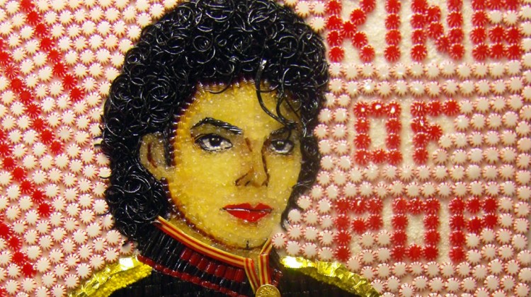 Michael Jackson made of candy