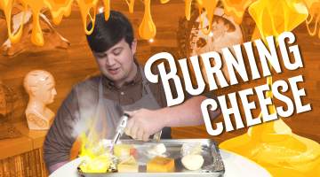 burning cheese most flammable cheese