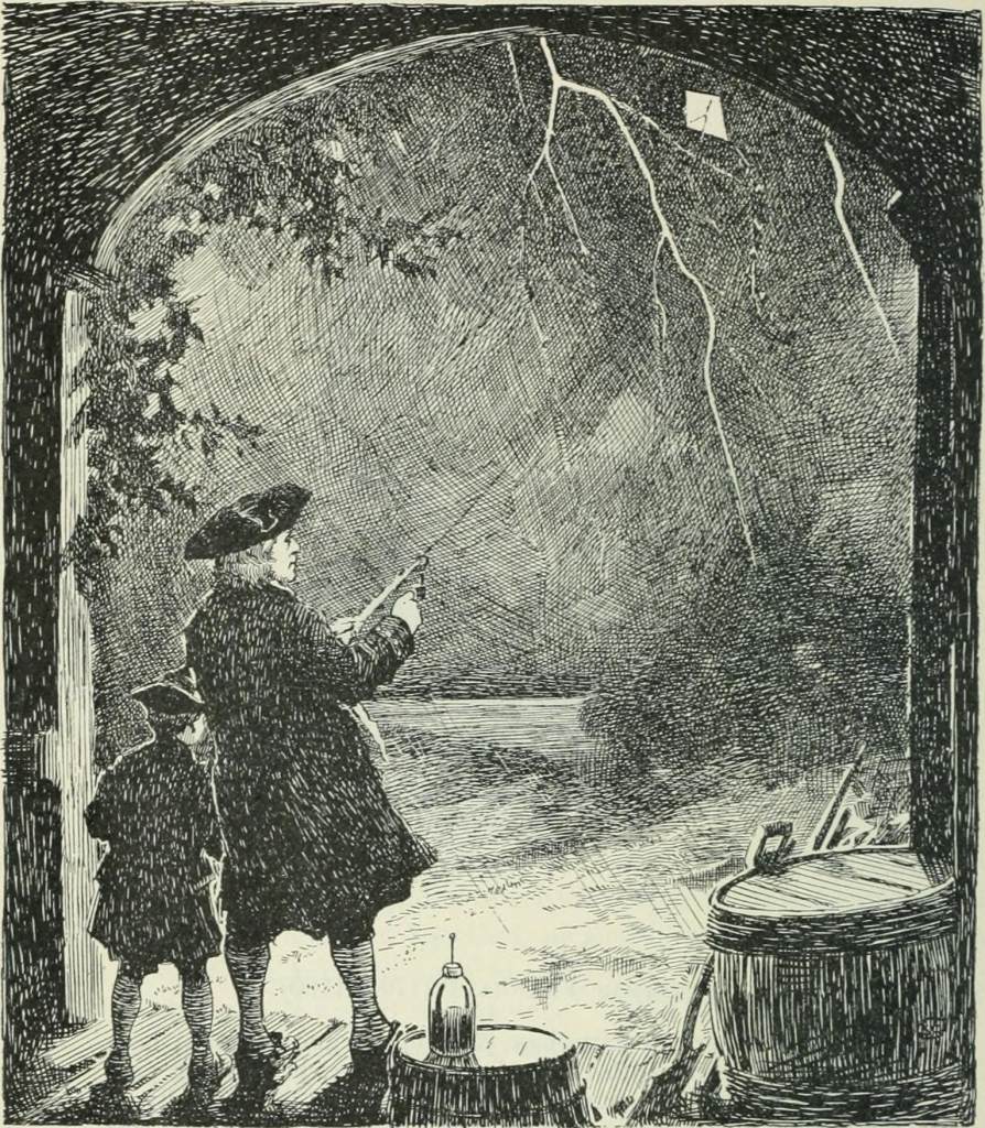 Ben Franklin Kite and Key