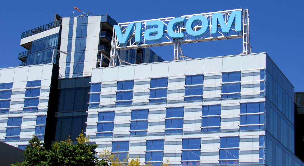 The Hollywood offices of media and entertainment giant Viacom