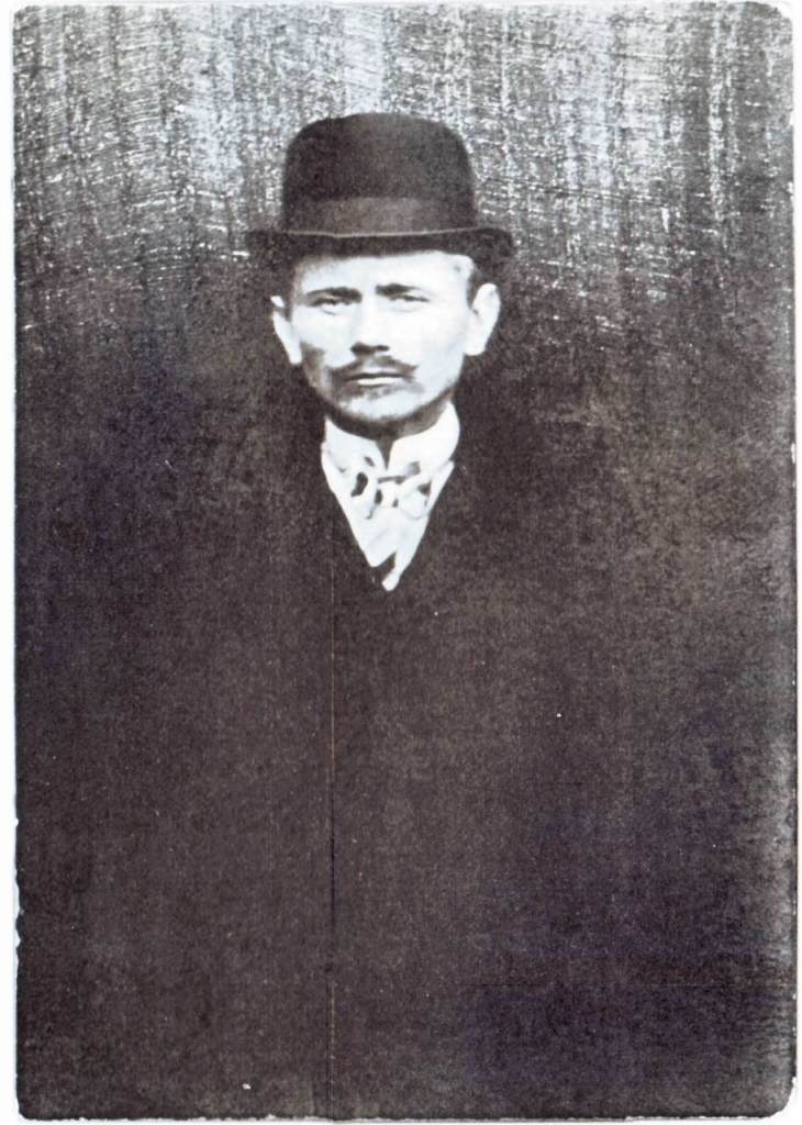 Edward Leedskalnin in Latvia, circa 1910.