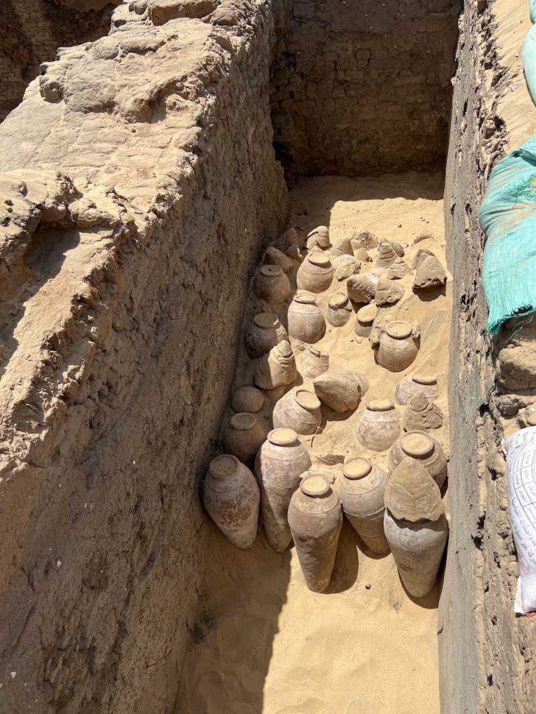 5,000-year-old wine jars
